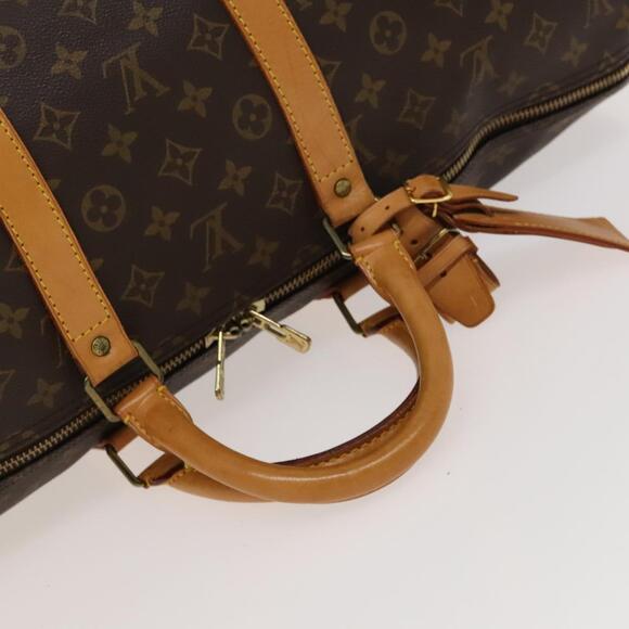 LOUIS VUITTON Monogram Keepall 55 Boston Bag M41424 - Picture 7 of 16